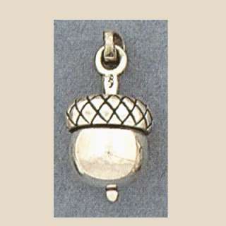 Sterling Silver Acorn Pendant  
