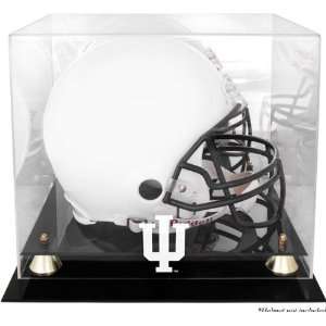  Indiana Hoosiers Golden Classic Logo Helmet Display Case 