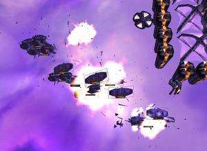 The Outforce PC CD space combat real time strategy game  