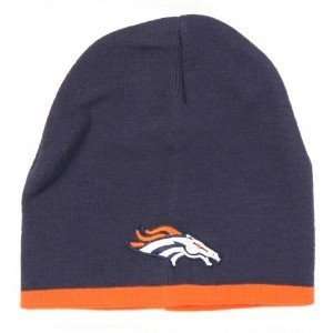 NFL Mens End Zone Uncuffed Knit Hat   K173Z (Denver Broncos, One Size 