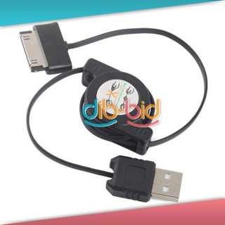 USB Retractable Data Cable for Samsung Galaxy Tab P1000  
