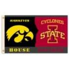 BSI Products Iowa   Iowa State 3 x 5 Flag   Rivalry House Divided