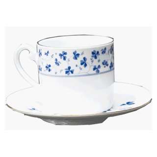   GODINGER & CO BLUE BELL COFFEE CUP & SAUCER SET OF 4