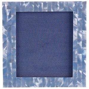  Blue genuine Mother of Pearl frame   3x3
