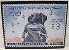 migratory bird hunting stamps  