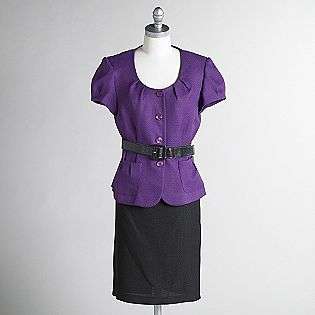 Womens Two Piece Jacket and Skirt Set  Another Thyme Clothing Womens 
