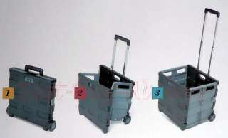 Thecart folds for easy storage