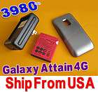 high extended battery back cover charger 4 samsung galaxy attain 4g g 