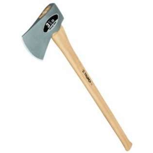Truper 33131 3 1/2 Pound Jersey Axe, Straight Hickory Handle, 35 Inch 