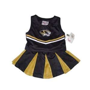Missouri Tigers NCAA 2pc Tank Cheerleader Dress size 4
