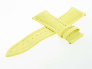   Co. 22mm Brand New Light Yellow Polyurethane Watch Band Strap  