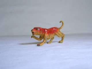 Tiger England Britains Lead Toy Figure Model Railroad 1920 Animal 