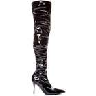 BY  Ellie Shoes Lets Party By Ellie Shoes Lala Ruched Thigh High Boots 