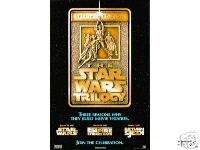 STAR WARS TRILOGY SPECIAL EDITION 2 Sided Movie Poster  