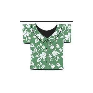  Koozie   Hibiscus   Green Shirt