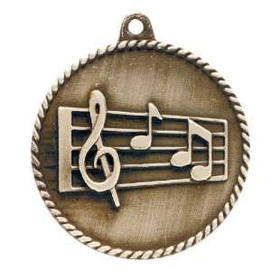  Music High Relief Medal