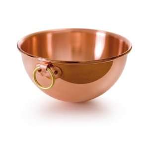 Mauviel 12 qt Copper Mixing Bowl for Egg Whites (Unlined 