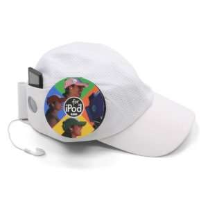  iXoundWear Running Cap for iPod Nano   White  Players 