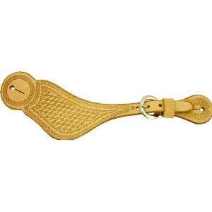  Action Shaped Spur Strap   Natural Gold   Adult Sports 