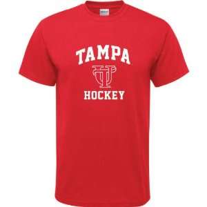  Tampa Spartans Red Youth Hockey Arch T Shirt Sports 