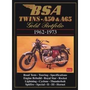  Bsa Twins A50 And A65 Gold Portfolio1962  1973 [Paperback 