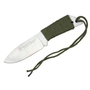   Fixed Blade Knife with OD Green Wrapped Handle