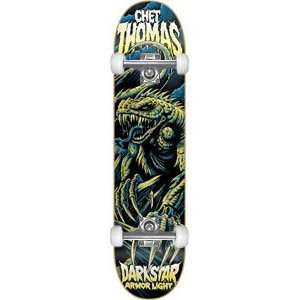 Darkstar Thomas Rabid Animal Complete Skateboard   7.75 W/Raw Trucks 