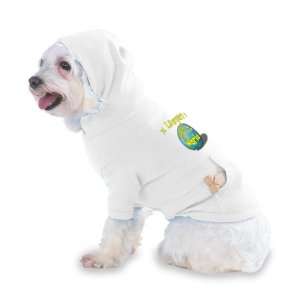 Lawyers Rock My World Hooded (Hoody) T Shirt with pocket for your Dog 