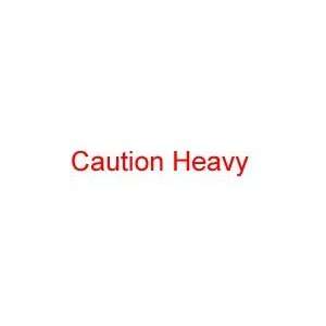  CAUTION HEAVY Rubber Stamp for mail use self inking 