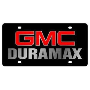  GMC Duramax License Plate Automotive