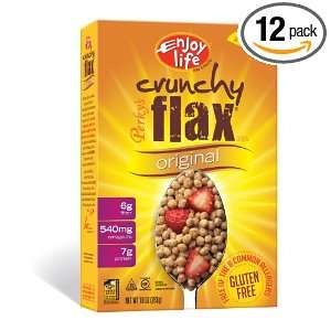 Enjoy Life, Perkys Crunchy Flax Cereal, 10 Ounce Boxes (Pack of 12)