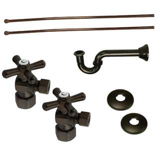   Supply Kits Combo, 1/2 IPS Inlet, 3/8 Comp Oulet, Oil Rubbed Bronze