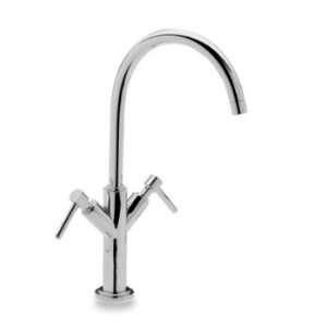 Barclay City Polished Chrome 2 Handle Bathroom Faucet (Drain Included 