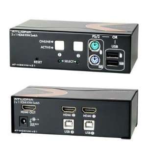  Selected 2x1 HDMI KVM Switch By Atlona Electronics
