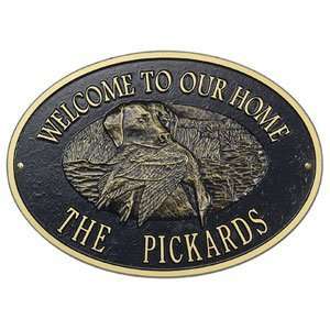  Welcome Wall Plaques Dog and Duck Plaques