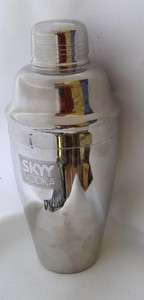Skyy Vodka Advertising Martini Shaker  