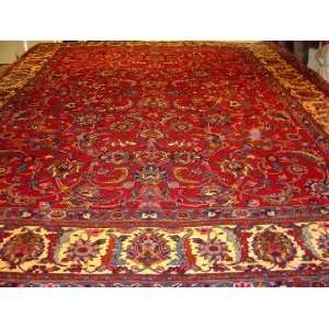  9x14 Hand Knotted Mashad Persian Rug   140x911