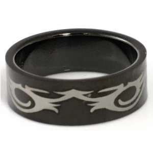   Steel Ring by BodyPUNKS (RBS 017), in 11.5 (US) BodyPUNKS Jewelry