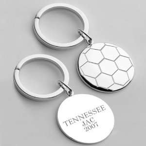  University of Tennessee Soccer Sports Key Ring