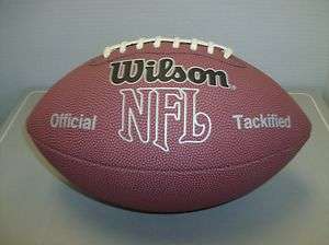 NFL MVP Official Size Wilson Tackified Football  