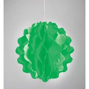  Paper Tissue Diecut Decor Balls   Green 