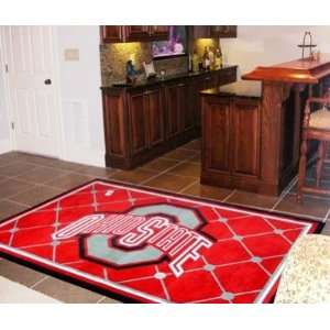  Ohio State OSU Buckeyes 5X8 ft Area Rug Floor/Door Carpet 