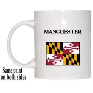    US State Flag   MANCHESTER, Maryland (MD) Mug 