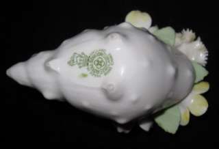 Royal Doulton Flower Figurine, Floral in Conch Shell  