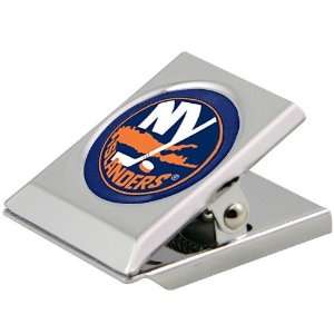  New York Islanders Silver Heavy Duty Magnetic Chip Clip 