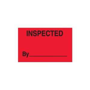  SHPDL3281   Inspected By Labels, 3 x 5