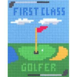    PixelHobby 1st Class Golfer Mini Mosaic Kit 
