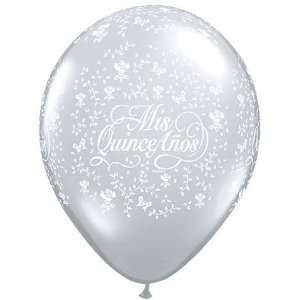   11 Inch Mis Quince Anos Around   Clear Pack Of 100