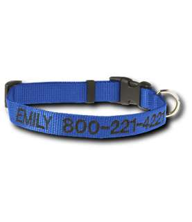 Personalized Web Collar Collars and Leads   at L.L.Bean