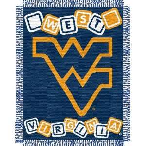  West Virginia Triple Woven Baby Blanket